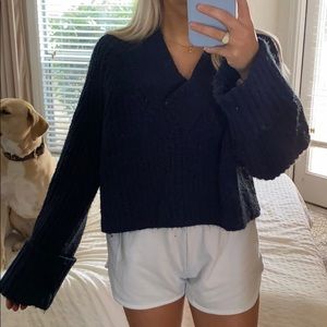 Prologue navy/black sweater